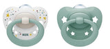 Signaturе Силиконова Залъгалка 0-6 2 Бр. 2 Бр./Кутия --- BebeMama