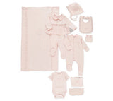 Bebetto-Комплект За Изписване 10 Части Sweet Ballerins Z908P Момиче Розов 0-3 М. --- BebeMama