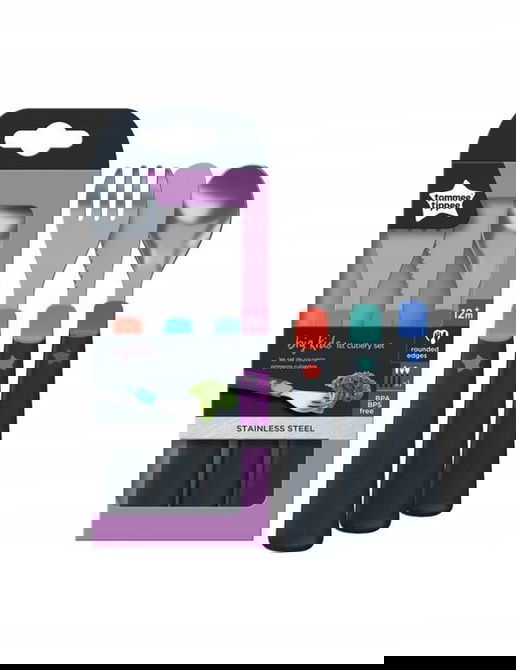 Big Kid Метални Прибори За Хранене --- BebeMama