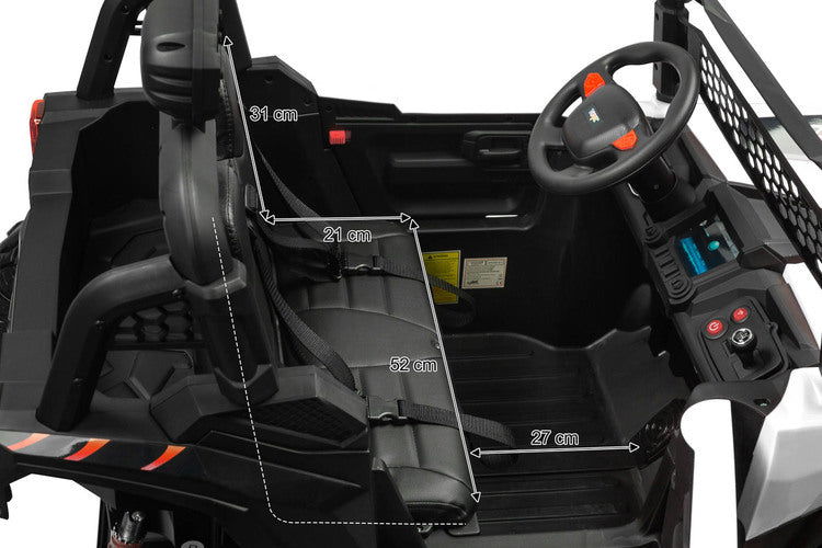 Акумулаторен Автомобил С Висока Проходимост Blaze Син Caretero Toyz --- BebeMama