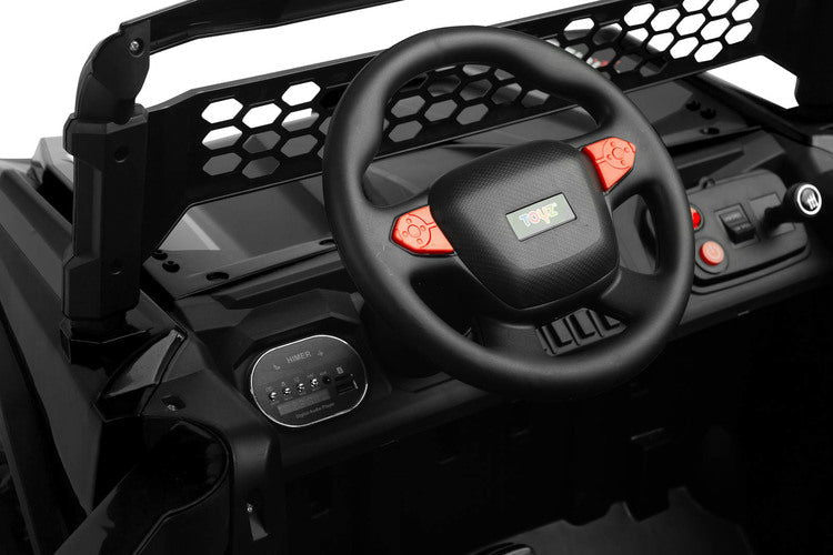 Акумулаторен Автомобил С Висока Проходимост Blaze Черен Caretero Toyz --- BebeMama