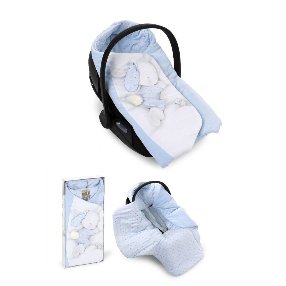 Bn-77772 Портбебе Pupilek Син Кошн За Кола --- BebeMama