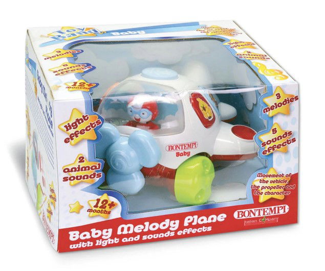 Bontempi - Бебешки Музикален Самолет --- BebeMama