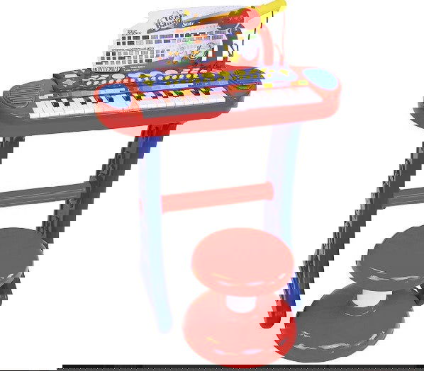 Bontempi - Електронен Синтезатор С Микрофон Крачета И Стол --- BebeMama