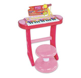 Bontempi - Електронен Синтезатор С 31 Клавиша Микрофон И Столче --- BebeMama