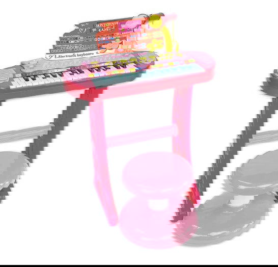 Bontempi - Електронен Синтезатор С 31 Клавиша Микрофон И Столче --- BebeMama