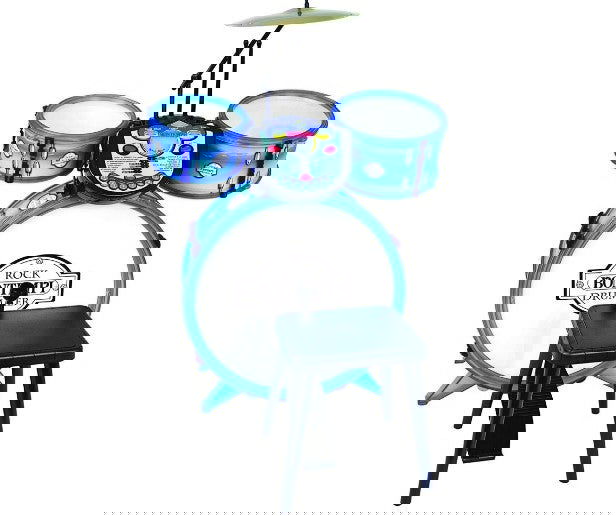 Bontempi - Комплект 4 Броя Барабани С Пулт И Столче --- BebeMama