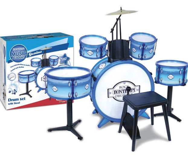 Bontempi - Комплект 6 Броя Барабани Със Стол --- BebeMama