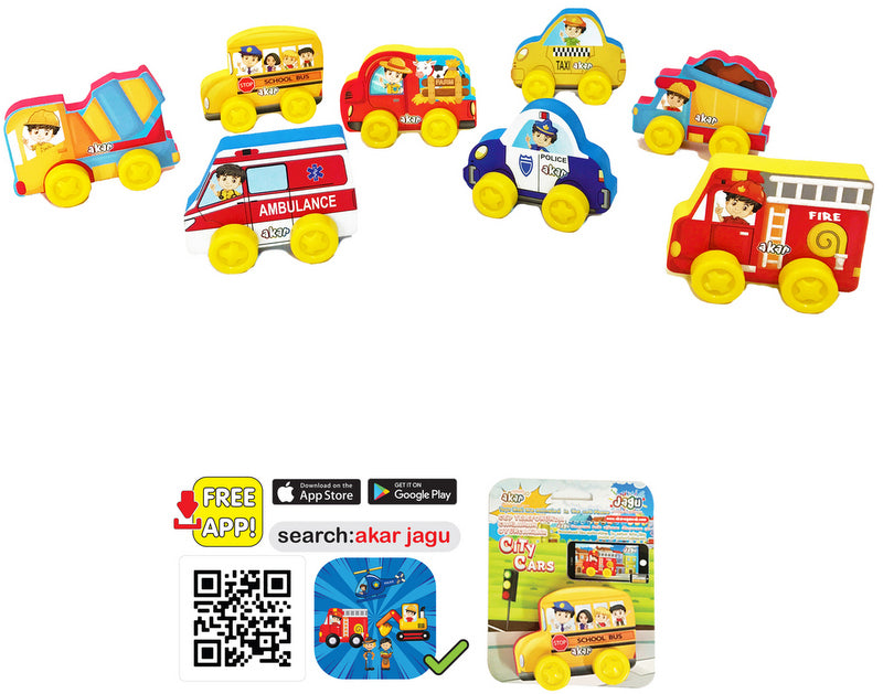 Говореща И Разказваща На Български Играчка Коли И Камиончета С Движещи Се Гуми С Добавена Реалност 10Х16Х6 На 16 Езика От Еva Пяна