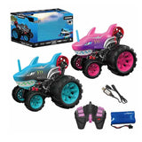 Офроуд Джип С Rc Управление И 360° Завъртане - Розов