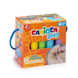 Carioca Baby Тебешири Maxi 15 Броя --- BebeMama