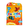 Carioca Baby Teddy Маркери 12 Цвята --- BebeMama