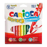 Carioca Bravo Флумастери 12 Цвята --- BebeMama