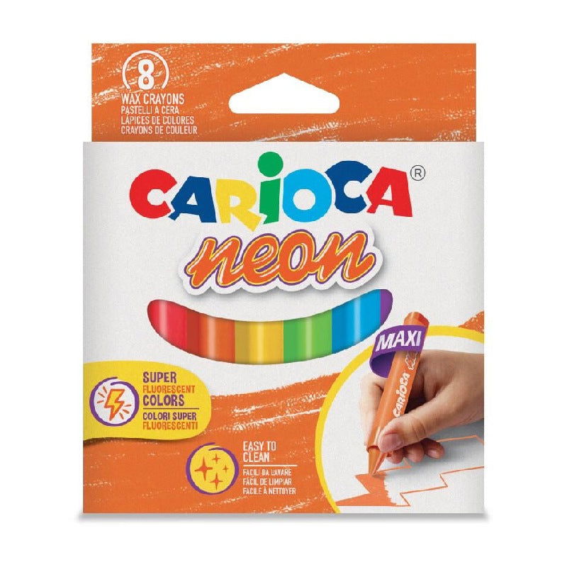 Carioca Neon Пастели 8 Цвята --- BebeMama