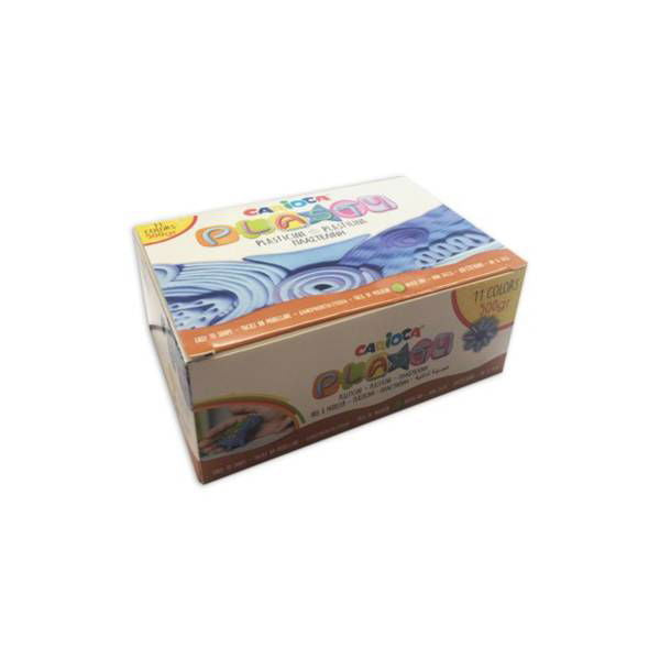 Carioca Plasty Комплект Пластелин 11 Цвята --- BebeMama