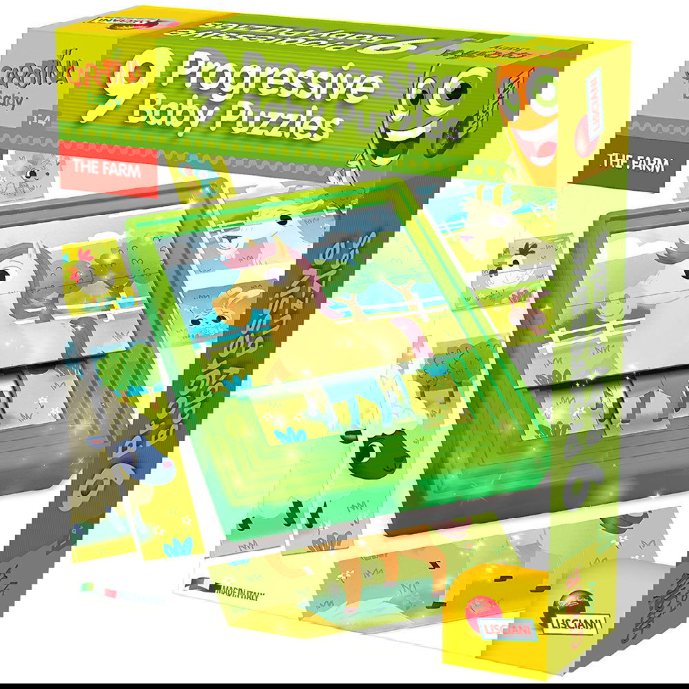 Carotina Baby Progres. Пъзел Ферма --- BebeMama