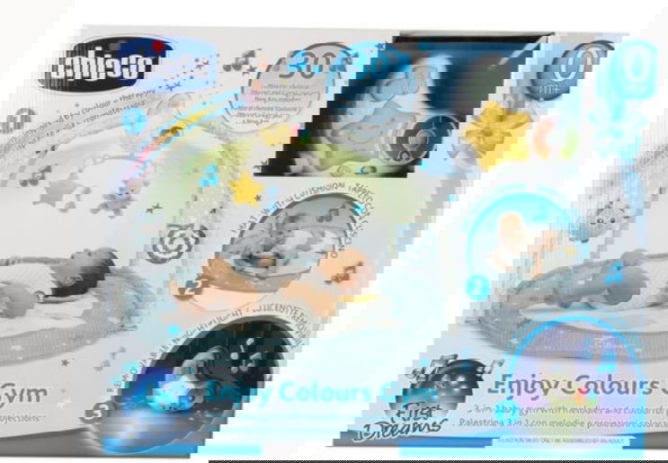 Активна Гимнастика Chicco 3 В 1 Baby Gym Син --- BebeMama