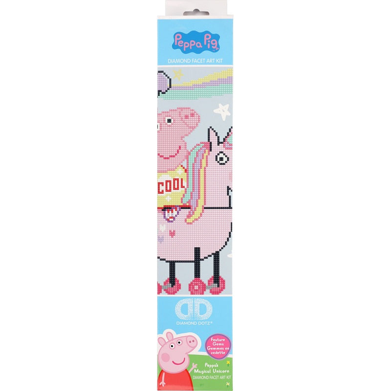 Диамантен Гоблен Peppa`s Magical Unicorn Diamond Dotz
