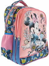 Раница Мини Маус42Х29Х15 Регулируеми Презрамки С 2 Странични Джоба С 2 Голями Отделения И 1 Малко Отделение С Отваряне С Цип Мек Вентилируем Гръб