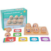 Дървена Игра Емоции Топчета И Карти Smartbaby