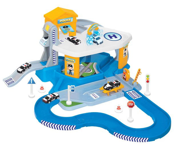 Dede - Полицейски Комплект: Гараж На 2 Нива --- BebeMama