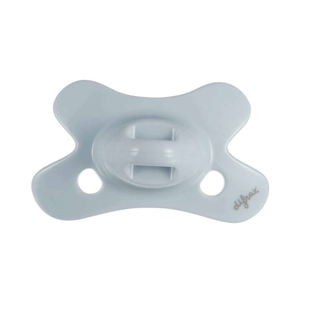 Difrax Dental Pacifier Pure Ортодонтична Залъгалка За Бебе 0-6 М - Ice --- BebeMama