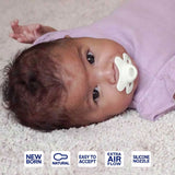 Difrax Natural Залъгалка За Новородено Pure - Popcorn --- BebeMama