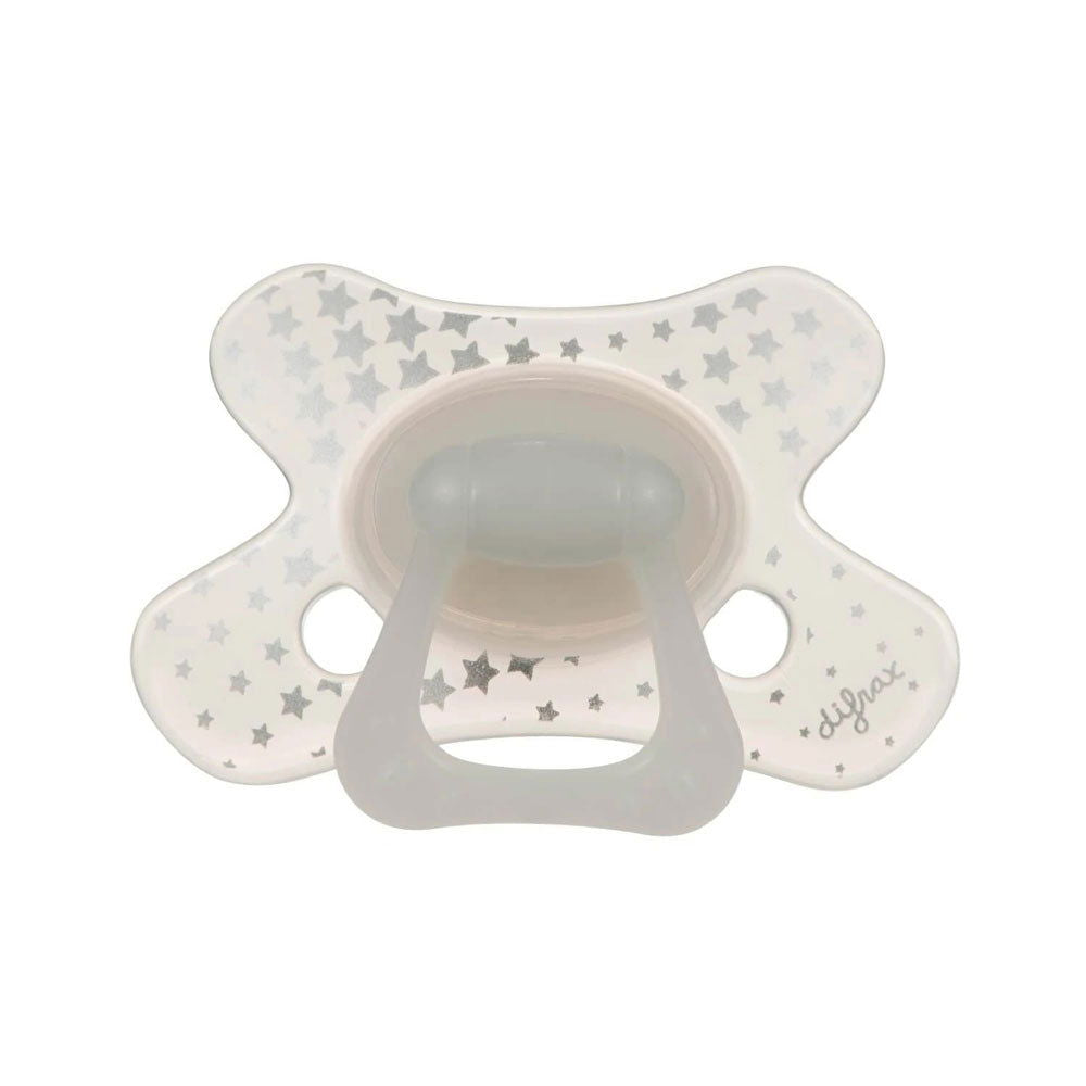 Difrax Pacifier Dental Ортодонтична Залъгалка 6+ М - Glow In The Dark --- BebeMama