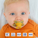 Difrax Pacifier Natural Бебешка Залъгалка 12+ М. - Desert --- BebeMama