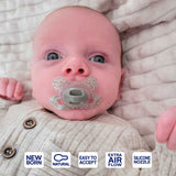 Difrax Soother Natural Newborn Залъгалка За Новородено - Mist --- BebeMama