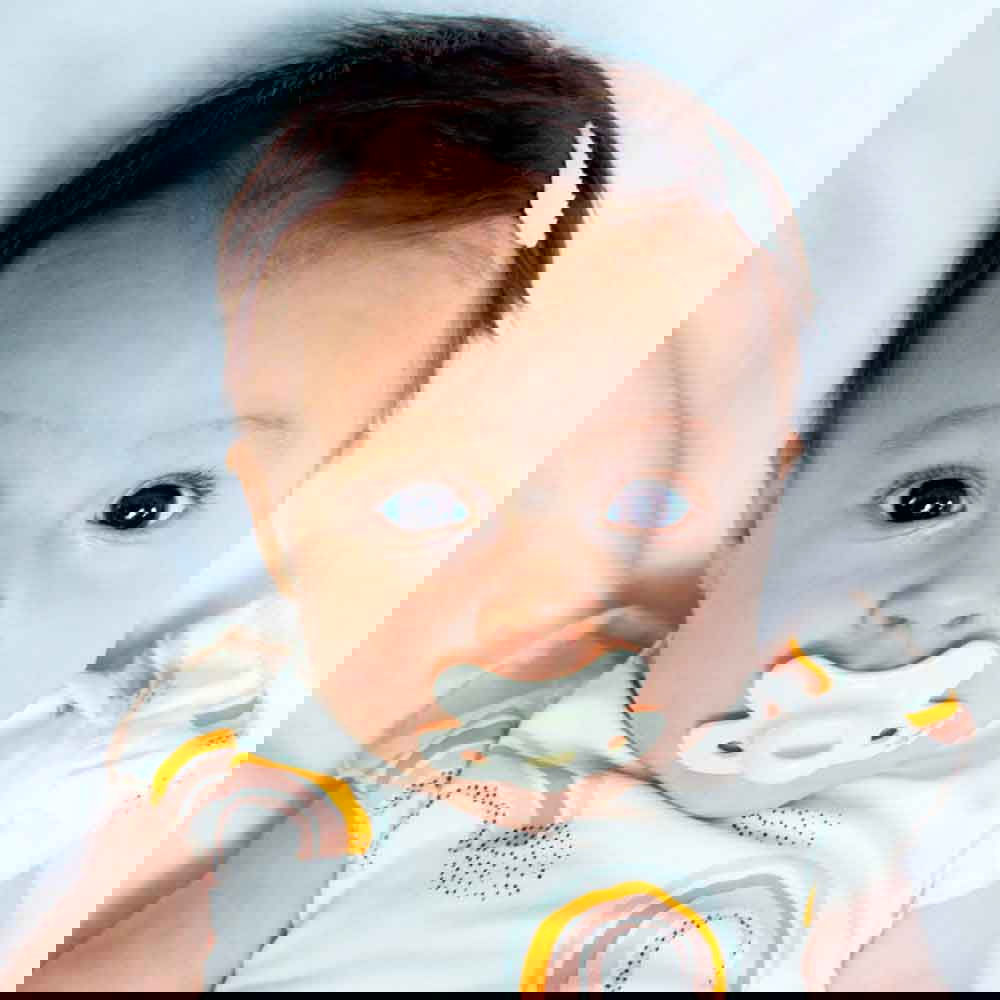 Difrax The Pure Newborn Dental Pacifier Ортодонтична Залъгалка За Новородено 0-2 М - Pistachio --- BebeMama