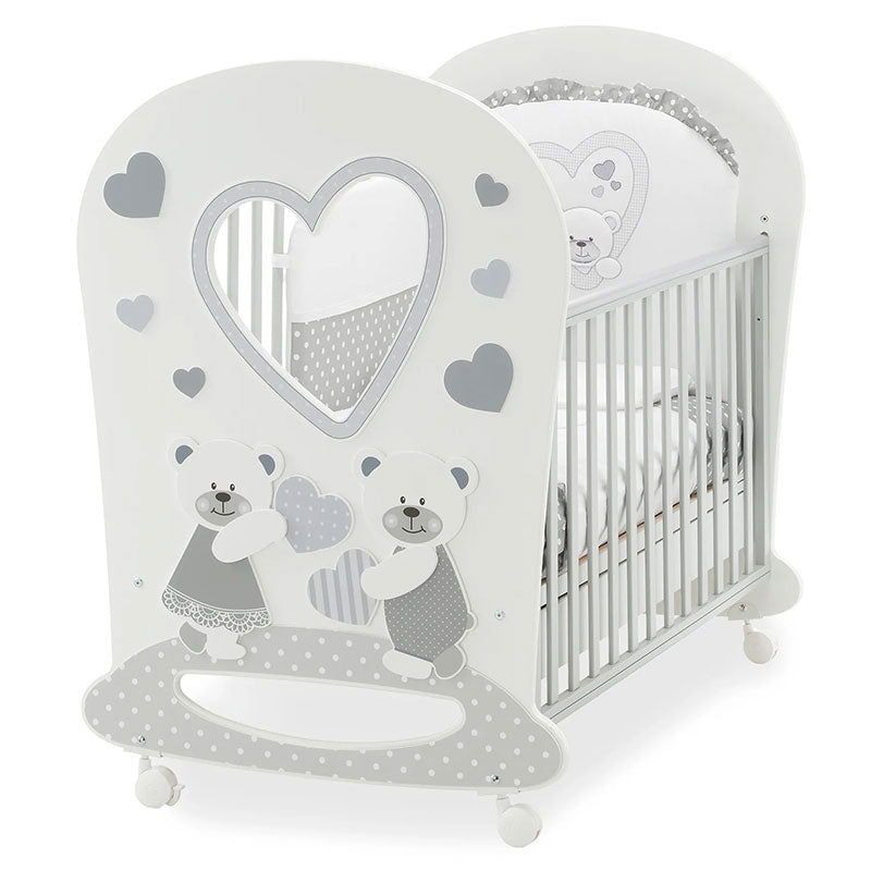 Dolci Coccole Кошара Бял-Grey --- BebeMama