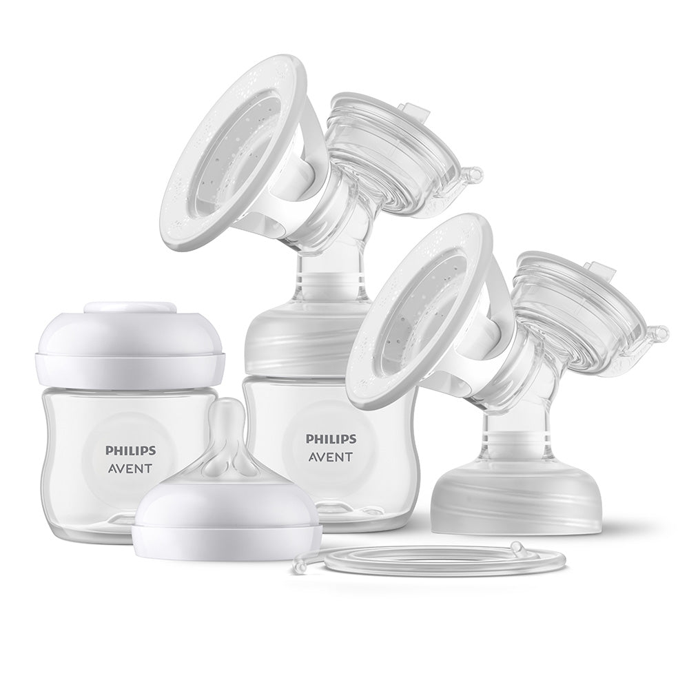 Двойна Електрическа Помпа Natural Motion Advanced Scf397 31 С 5 Бр. Торбички За Кърма Philips Avent