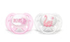 Philips Avent Залъгалки - Ultra Soft + Стерил. Кутия (0-6М) Момиче Лебед/Dreams --- BebeMama