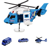 Хеликоптер Полицейски С 3 Машини 53Х20Х14 --- BebeMama