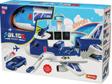 Самолет Полицейски С 3 Машини С Писта 10Х37Х24 - Коли, Камиони, Влакове И Самолети - Thesmileofyourbaby - BebeMama