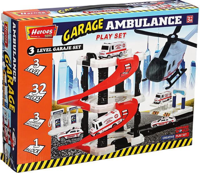 Паркинг На Болница 3 Нива 35Х27Х7 - Коли, Камиони, Влакове И Самолети - Thesmileofyourbaby - BebeMama