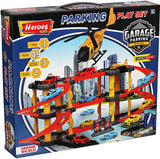 Паркинг Голям 3 Етажа И 2 Писти 44Х38Х7 - Коли, Камиони, Влакове И Самолети - Thesmileofyourbaby - BebeMama