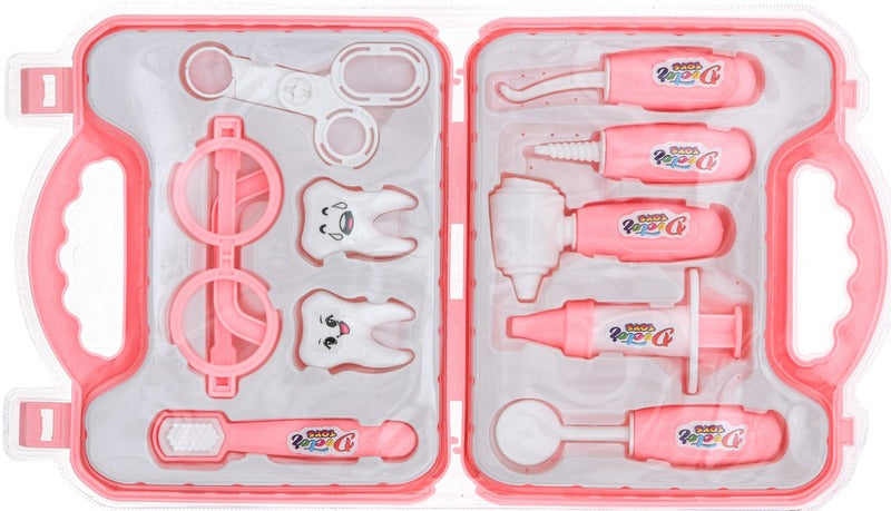 Куфарче Зъболекарско Розово Отворено 41Х23Х4 - Професии За Малки И Големи - Thesmileofyourbaby - BebeMama