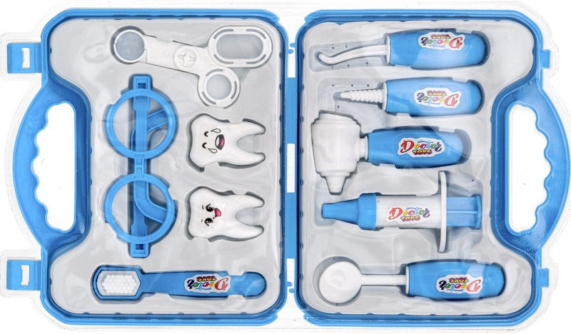 Куфарче Зъболекарско Синьо Отворено 41Х23Х4 - Професии За Малки И Големи - Thesmileofyourbaby - BebeMama