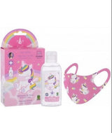 Eau My Unicorn Комплект Козметичен Почистващ Препарат 100 Мл + Маска Са Многократна Употреба --- BebeMama