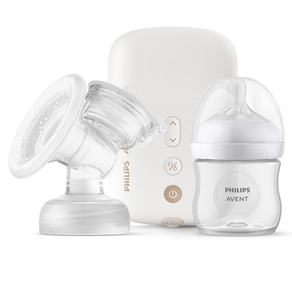 Електрическа Помпа Natural Motion Premium Scf396 31 С Несесер И 5 Бр. Торбички За Кърма Philips Avent