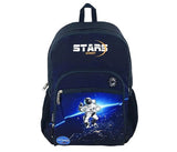 Eurocom - Ергономична Раница Street Stars 31X15.5X43Cm --- BebeMama