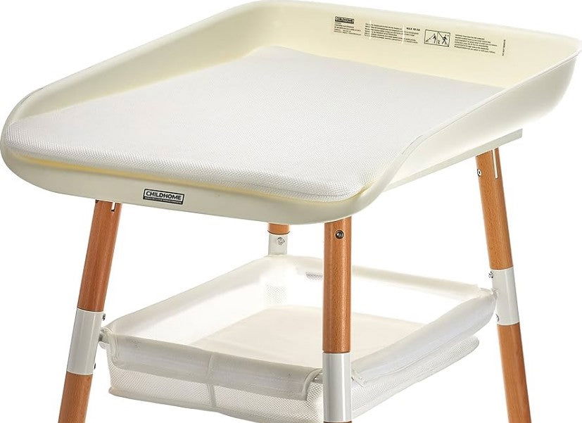 Evolux Повивалник С Колелца (Пълен Комплект) Бял --- BebeMama