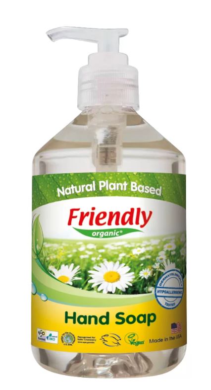 Натурален Сапун За Ръце 500 Мл - Козметика И Здраве - Friendly Organic - BebeMama