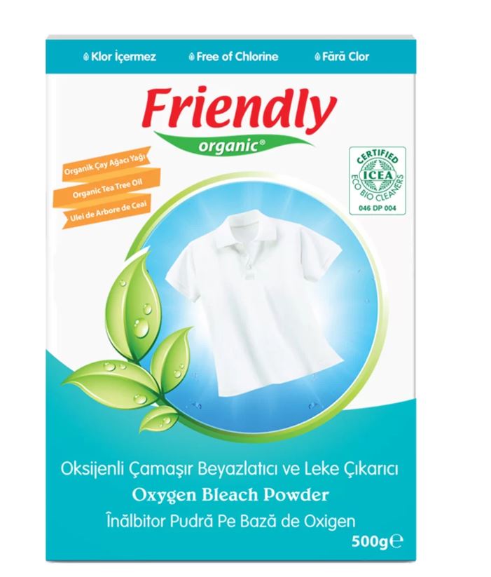 Органична Белина На Прах 500Гр - Препарати За Почистване - Friendly Organic - BebeMama