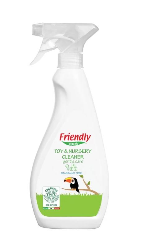 Универсален Почистващ Препарат За Играчки И Аксесоари 500М - Препарати За Почистване - Friendly Organic - BebeMama