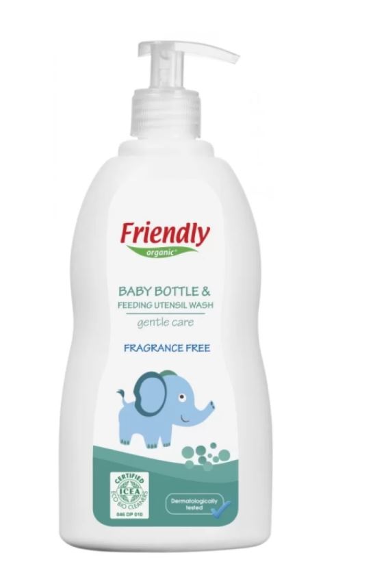 Препарат За Ръчно Измиване На Бебешки Шишета И Съдове, 300 Мл Friendly Organic