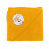 Fillikid Хавлиена Кърпа С Качулка (100% Памук) 75X75 См - Koala Honey --- BebeMama