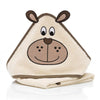Fillikid Бебешка Хавлия С Качулка (75X75 См) - Bear --- BebeMama